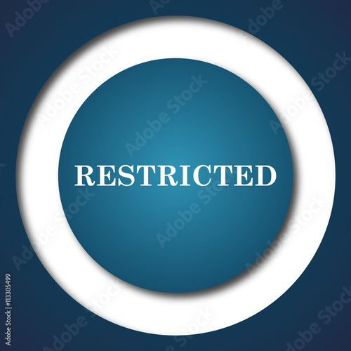 Restricted icon