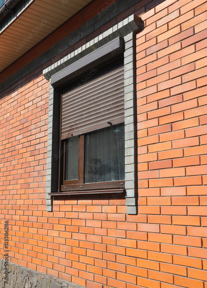 House window shutter security barrier House window shutter security barrier