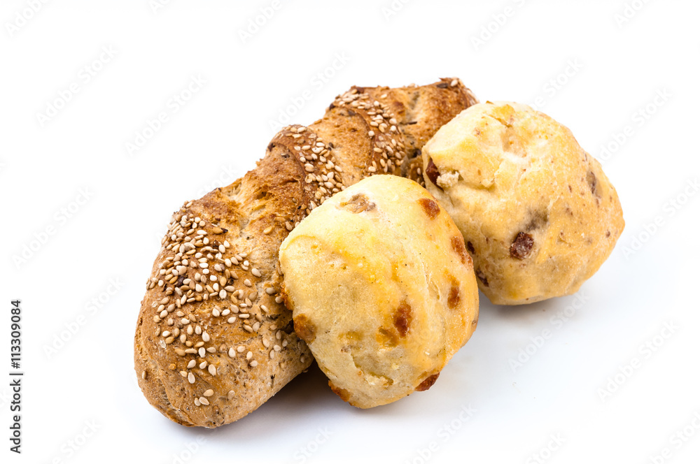 Buns isolated Buns isolated