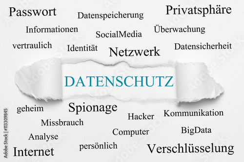 Datenschutz photo