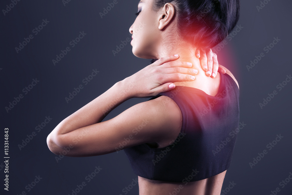 Obraz premium Creative concept for body pain