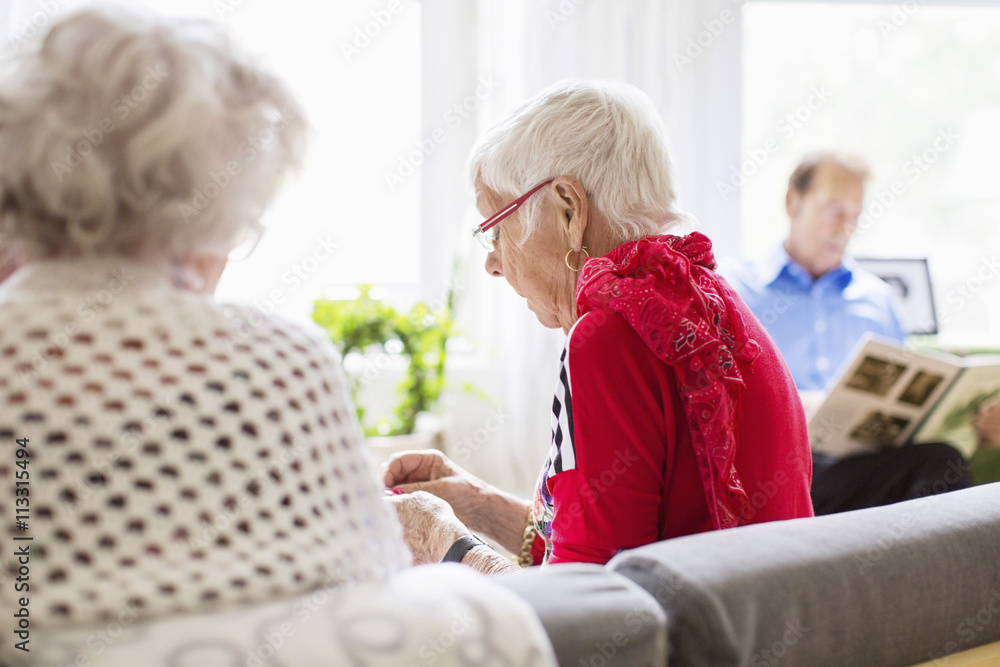 Senior people at nursing home Senior people at nursing home