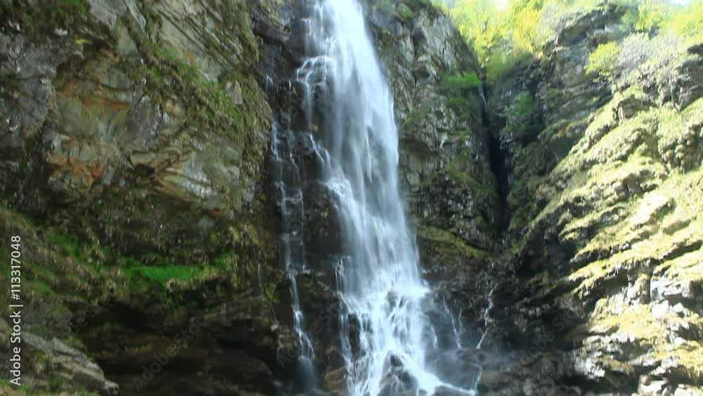 Sonogno Wasserfall Sonogno Wasserfall
