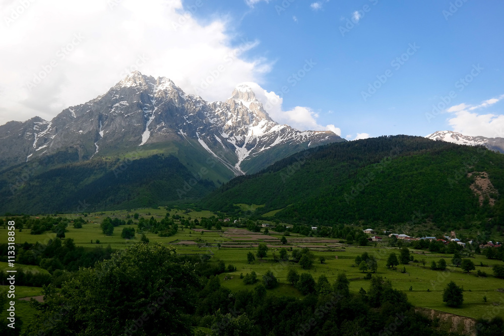 Obraz premium Hiking in the Cacucasus 
