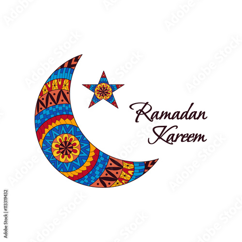Vector Illustration Ramadan Kareem.