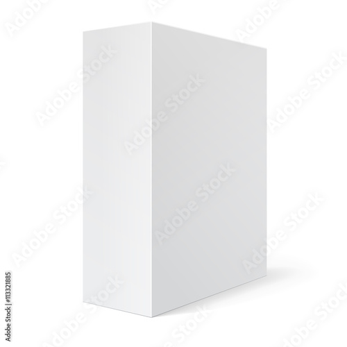 White Package Box. For Software, electronic device © Happy Man