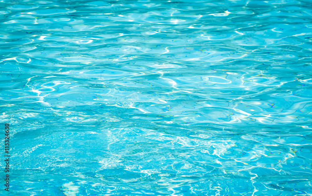 Background of rippled water in swimming pool (swimming, pool, wave)