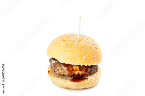 Obraz na płótnie Small burger
