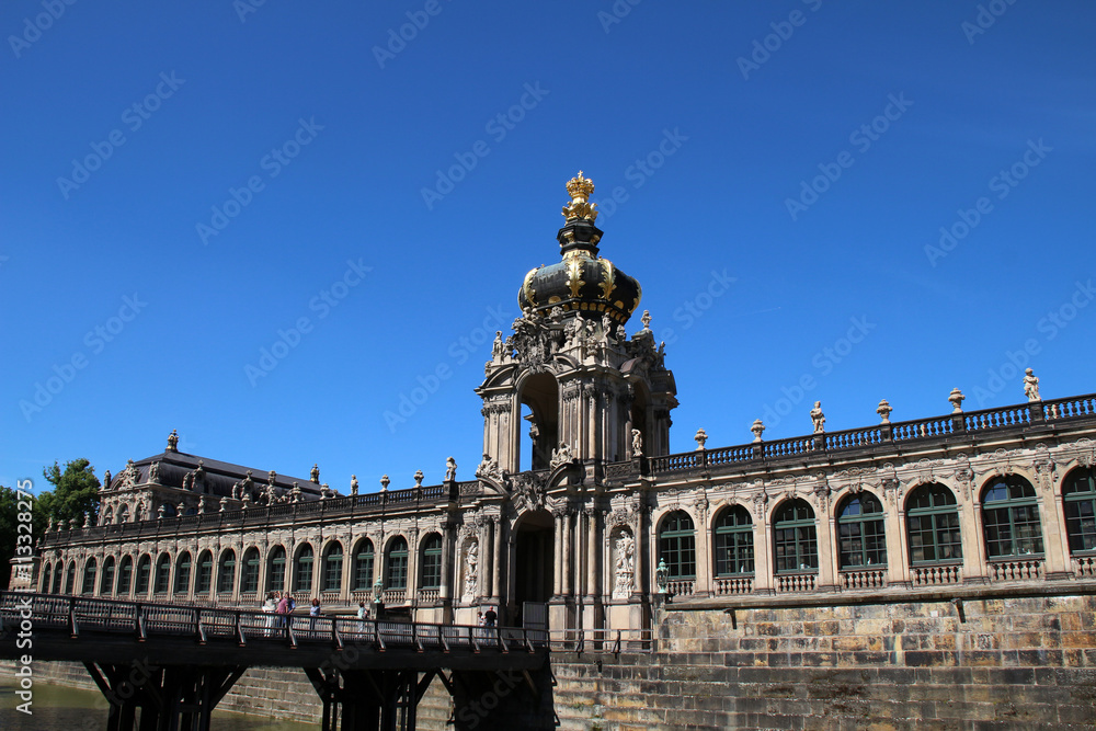 the zwinger in dresden, germany
