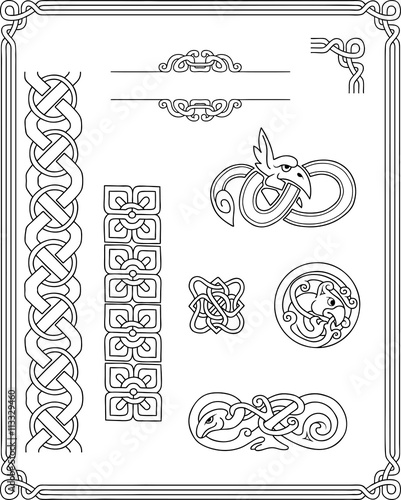 Celtic patterns
