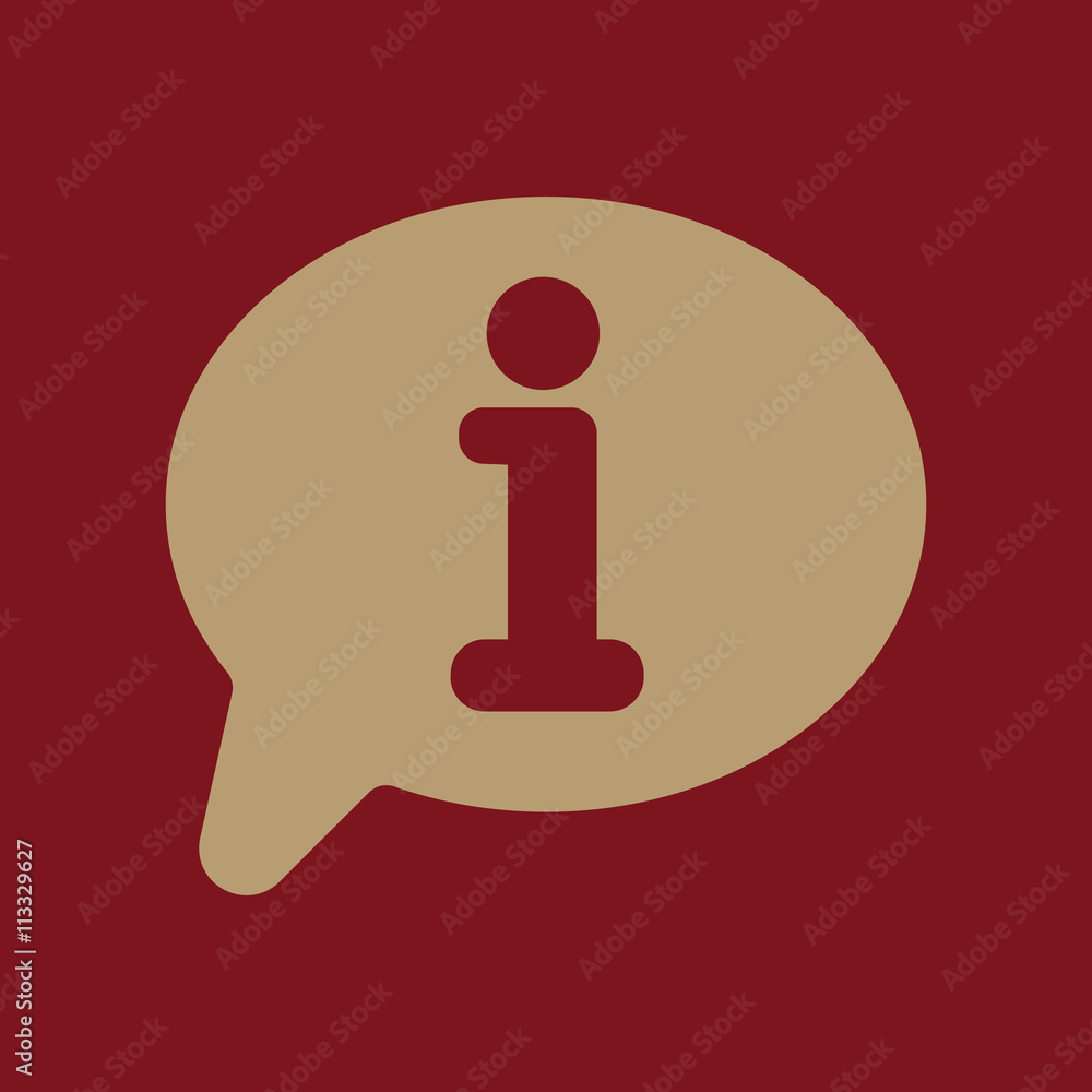 The information icon. Info and faq symbol. Flat The information icon. Info and faq symbol. Flat