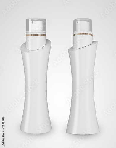  3d cosmetic bottle