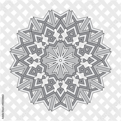 Beautiful circular pattern for your design