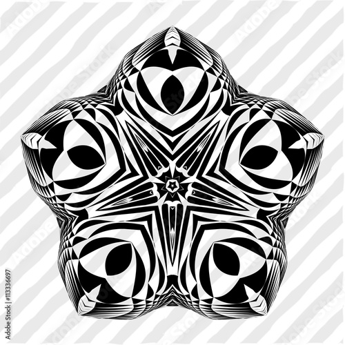 Beautiful circular pattern for your design