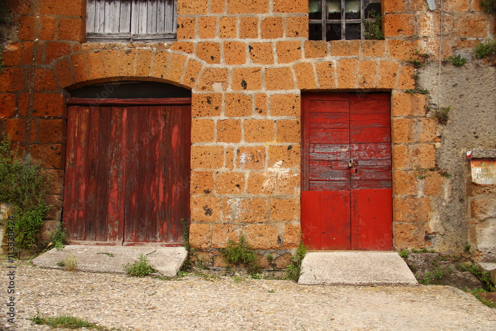 Naklejka premium Blera, antico borgo etrusco