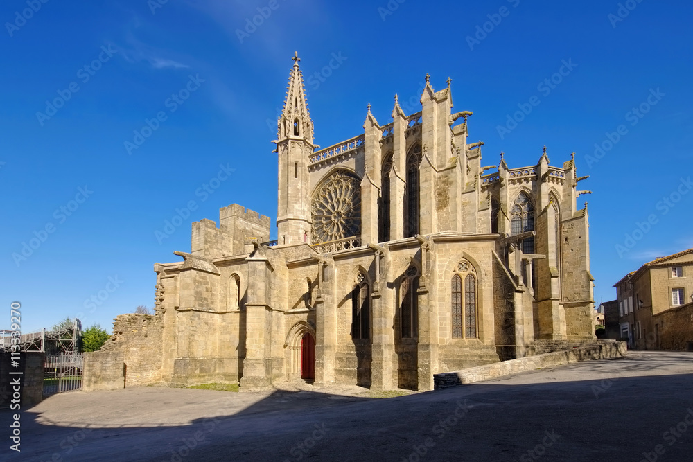 Kirche von Carcassonne - Church of Carcassonne, France