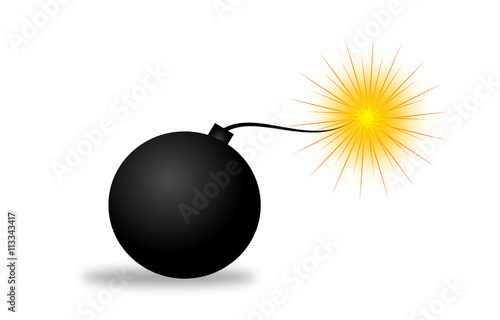 Illustration of bomb