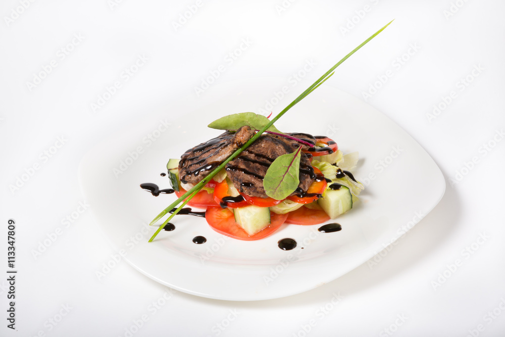 Grilled beef salad Grilled beef salad