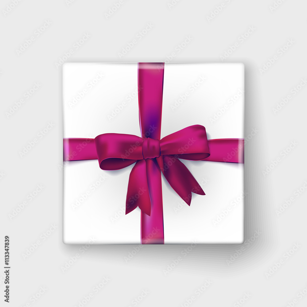 present box top with cherry bow and ribbons. Vector illustration
present box top with cherry bow and ribbons. Vector illustration