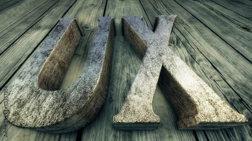 3D Illustration: User Experience, UX
