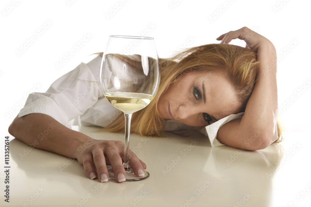 caucasian blond wasted and depressed alcoholic woman drinking wh caucasian blond wasted and depressed alcoholic woman drinking wh