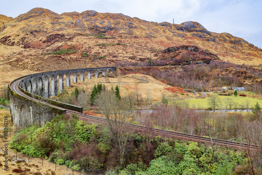 The famous Glenfinnan Viaduct