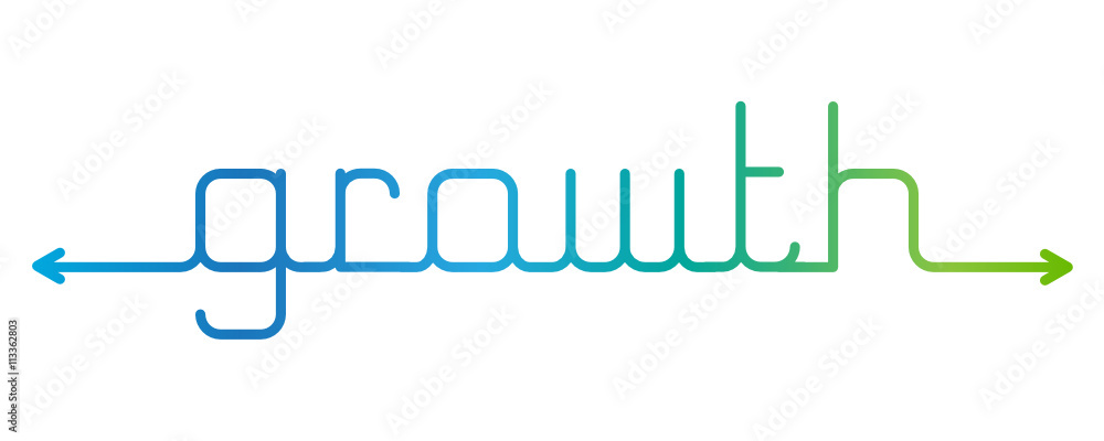 GROWTH Vector Icon (Squalina font)