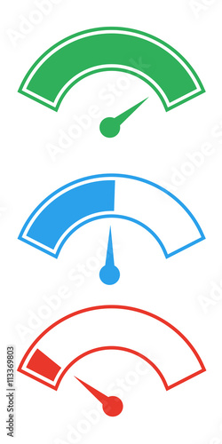 meter needle symbols