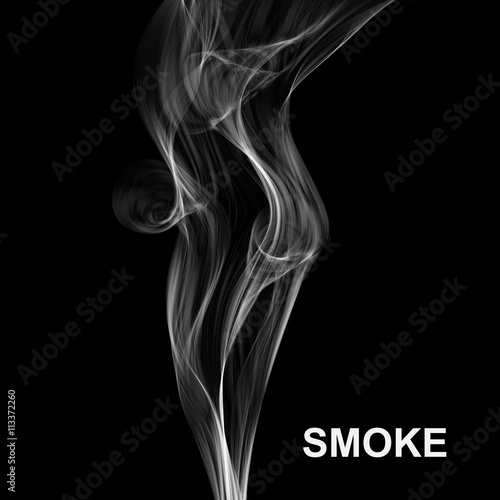Fototapeta Naklejka Na Ścianę i Meble -  Vector abstract smoke background.