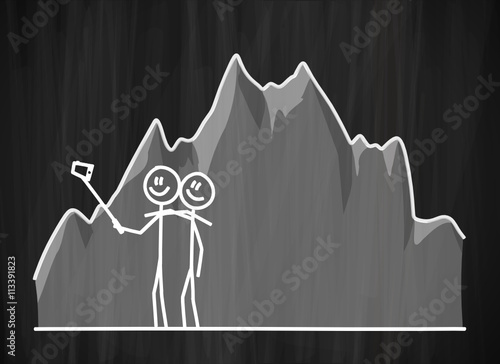 tmk selfie machen alpen I