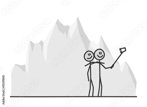 sm selfie machen alpen II