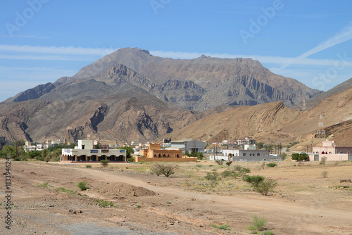Mountains and landscape, Oman