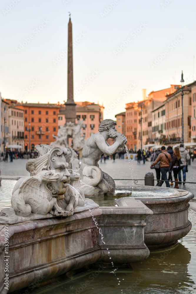 Fountain of Piazza Navona, Rome