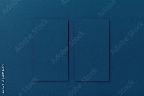 Mockups cards for branding closeup