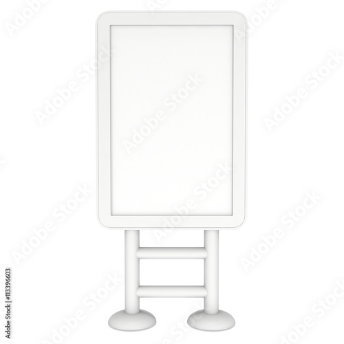 Lightbox LCD screen floor stand.