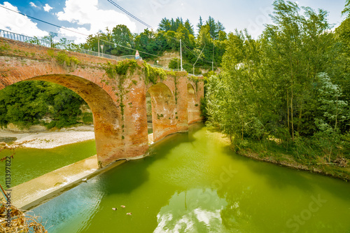 fourteenth century bridge in masonry