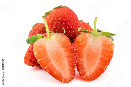 Stawberry isolated on white background