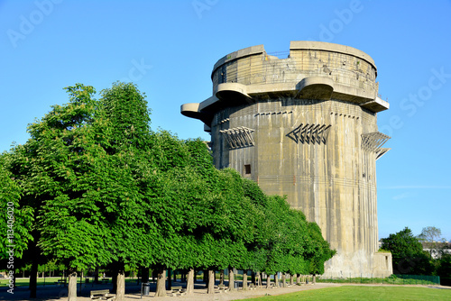 Flakturm im Wiener Augarten