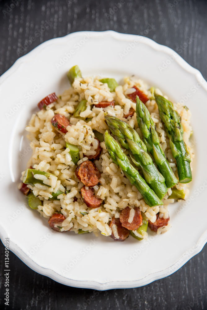 Spargel Risotto Spargel Risotto