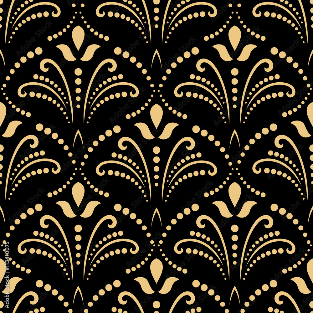 Seamless Oriental Vector Background Seamless Oriental Vector Background