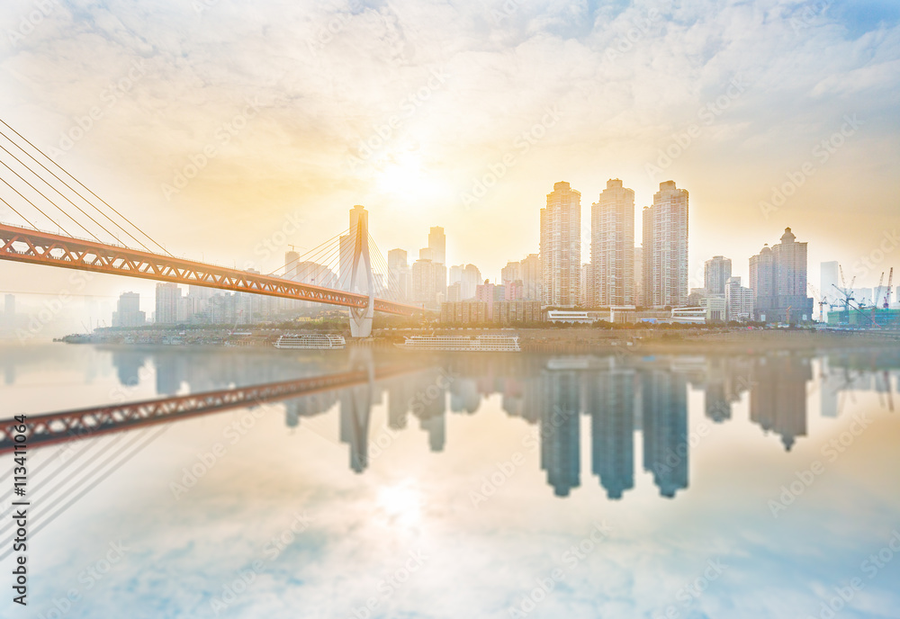 Fototapeta premium Cityscape of Chongqing