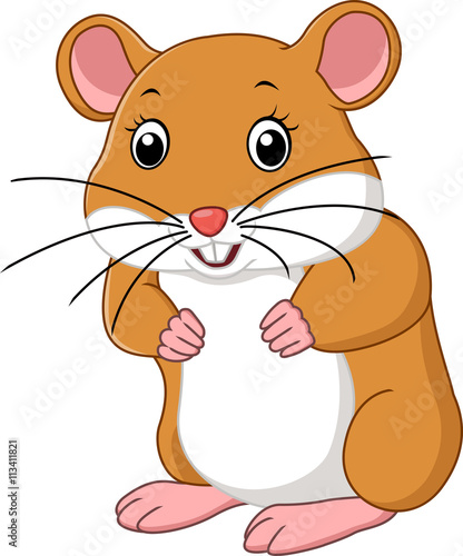 Cute mouse cartoon 