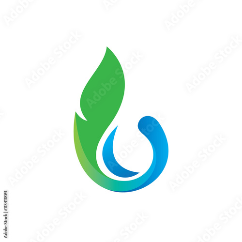 Environmental Nature logo icon Vector