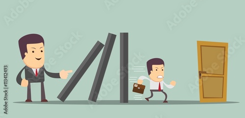 domino effect and problem solving