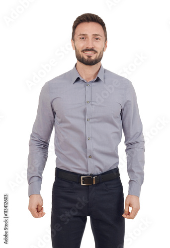 Cheerful businessman