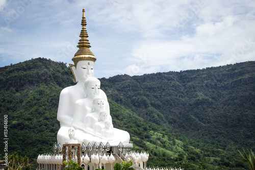 Buddha statue at Wat Pra That Pha Son Keaw Temple, khao kor, Pet