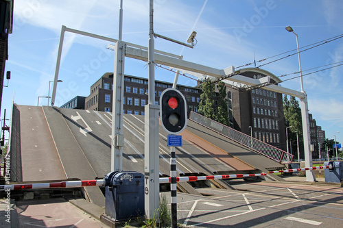Hebebrücke in Rotterdam, Niederlande 