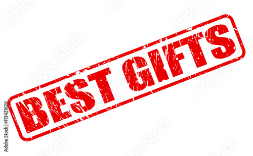 BEST GIFTS red stamp text