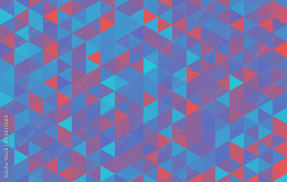 Background Triangle Vector Chaos Violet Red
