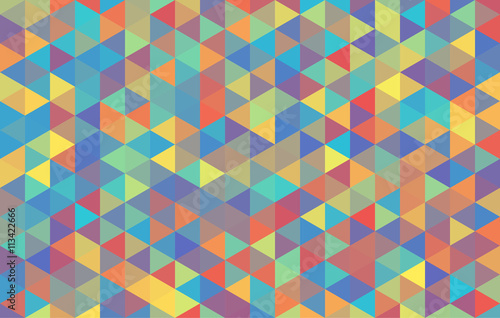 Background Triangle Vector Chaos Dark Pastel